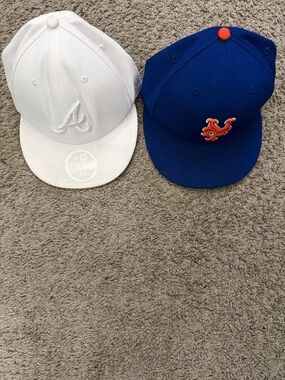 2 New Era Fitted Caps